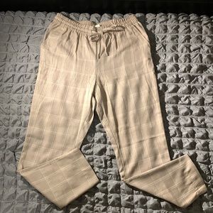 H&M Pull-On Pants With Drawstring Waist